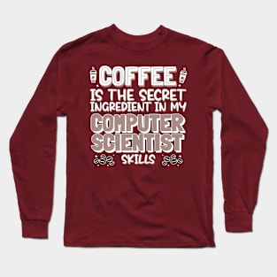 Coffee lover Computer Scientist Long Sleeve T-Shirt